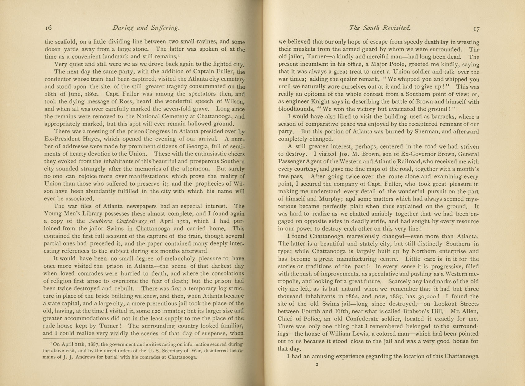 Daring and Suffering