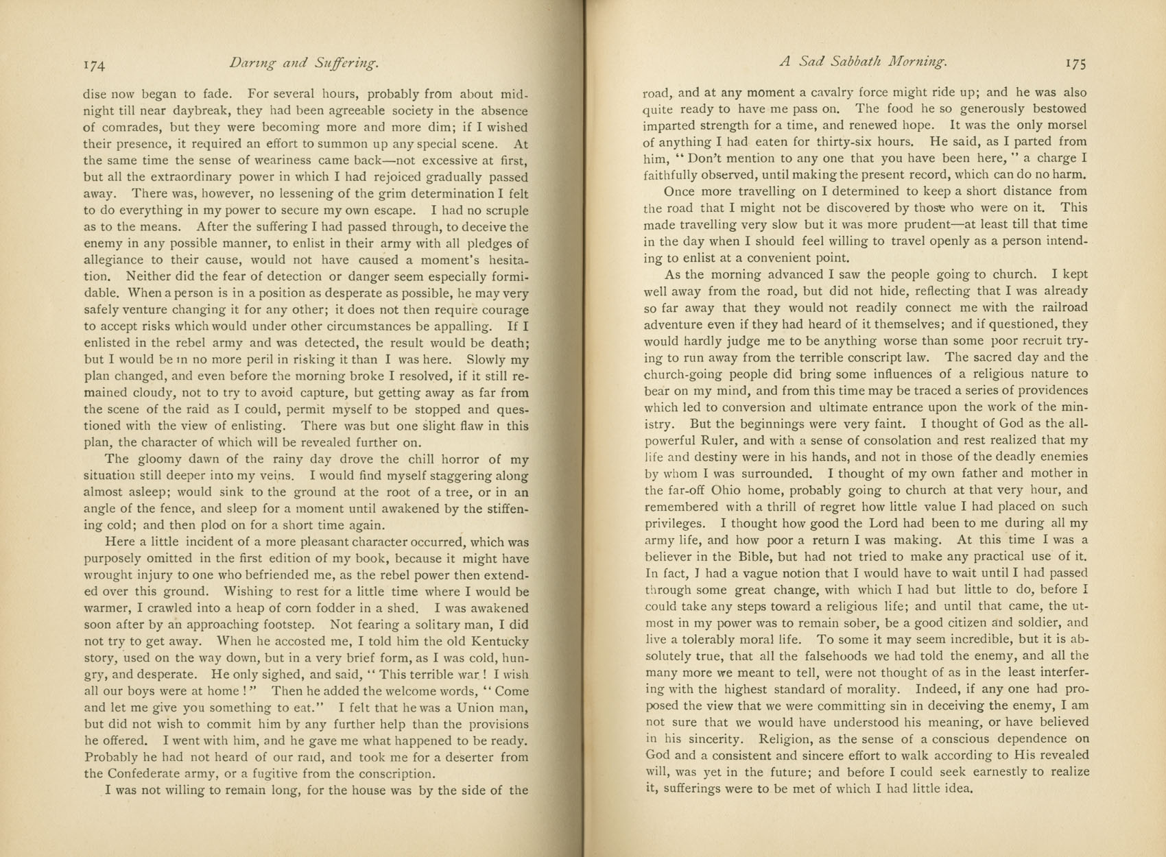 Daring and Suffering