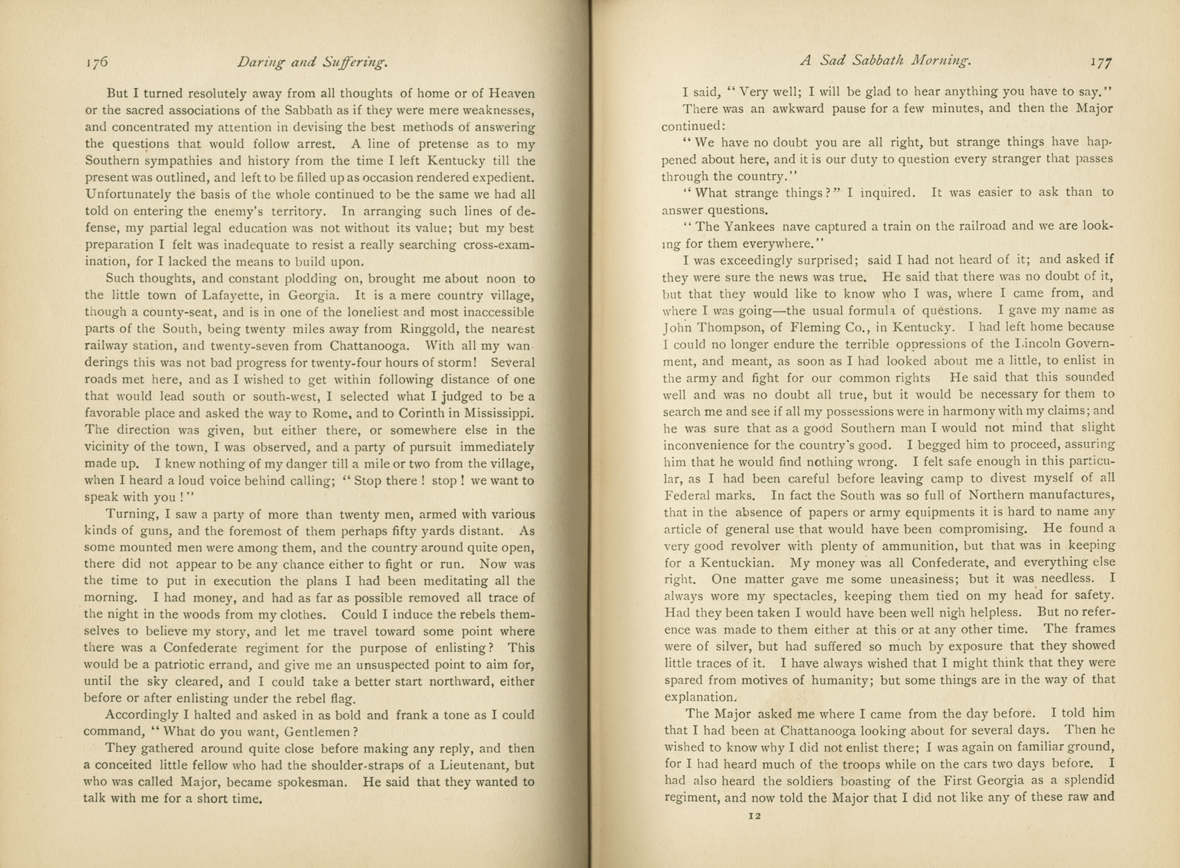 Daring and Suffering