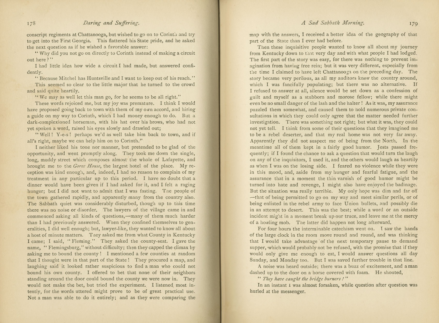 Daring and Suffering