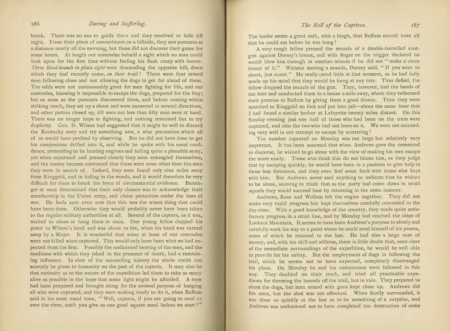 Daring and Suffering