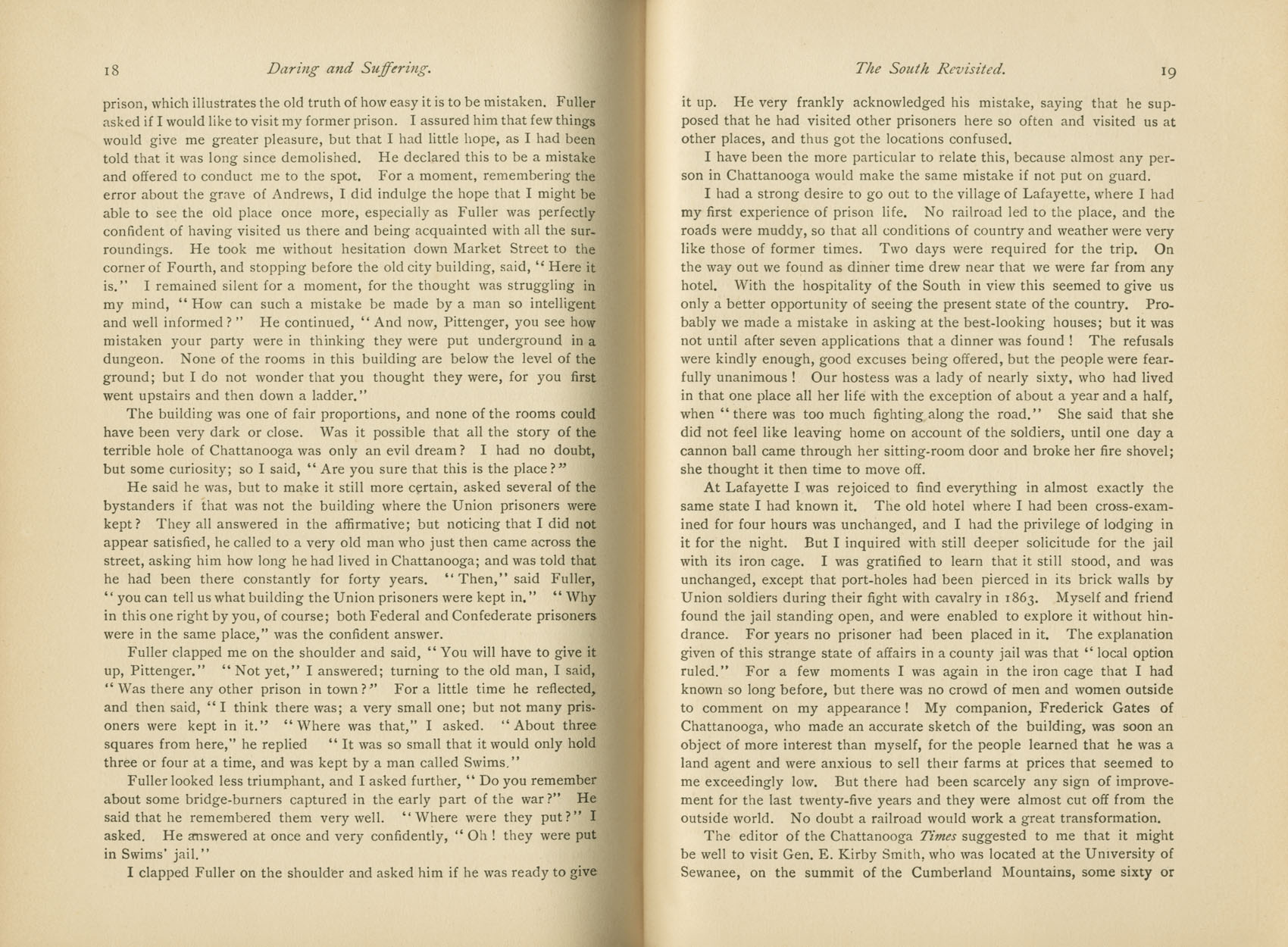 Daring and Suffering