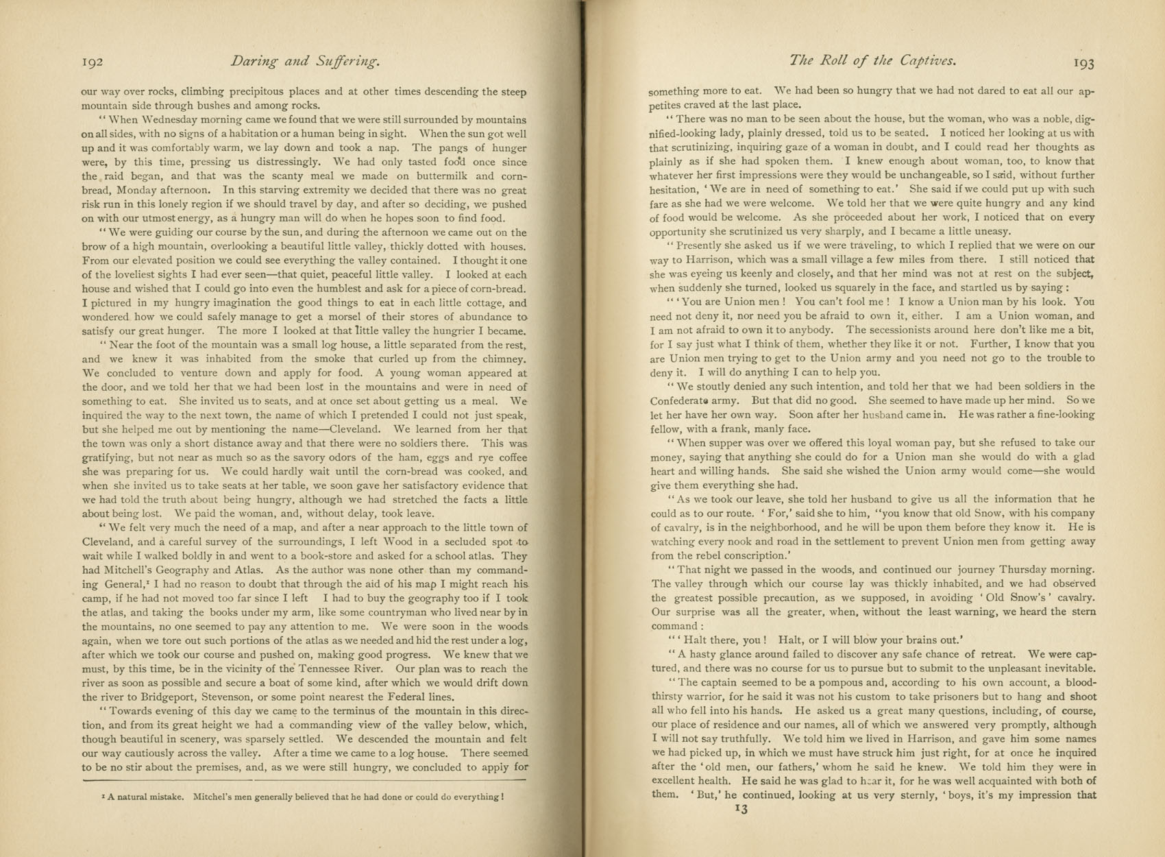 Daring and Suffering