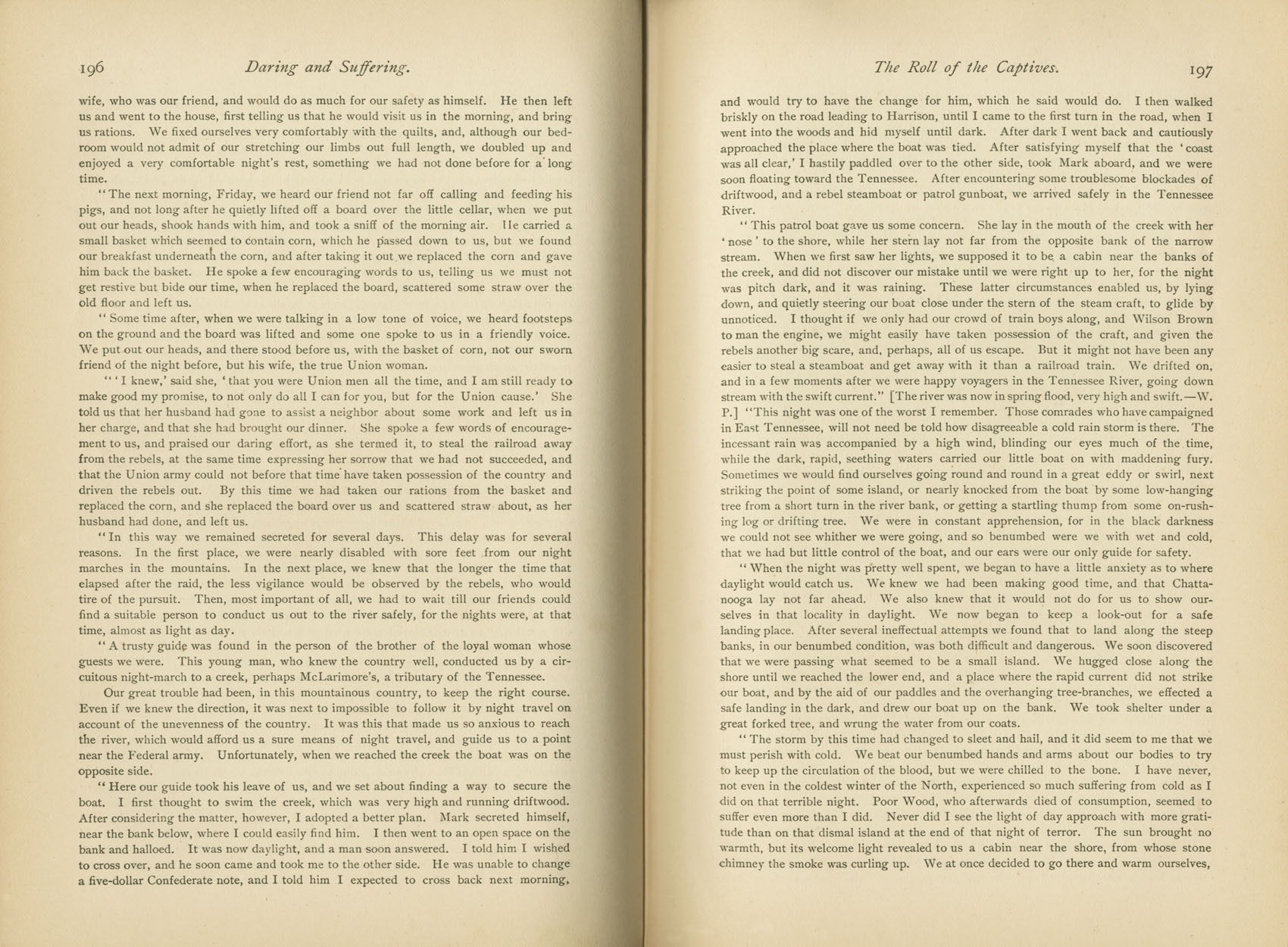 Daring and Suffering