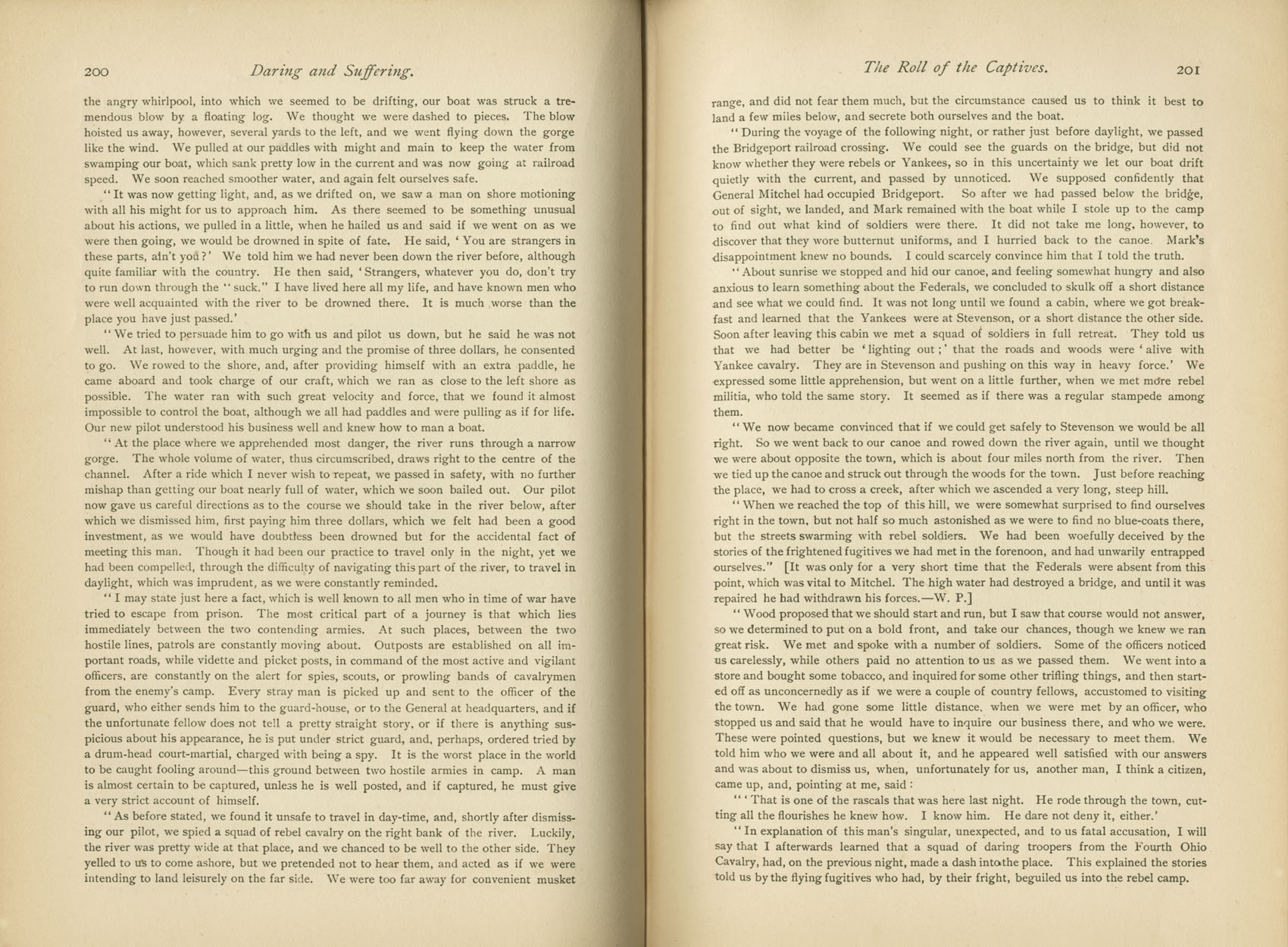 Daring and Suffering