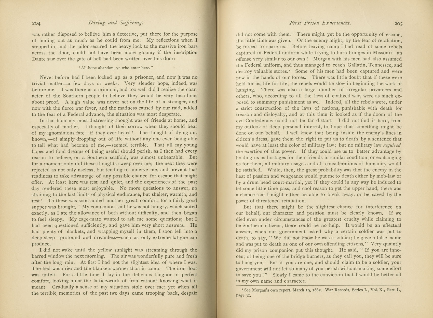 Daring and Suffering