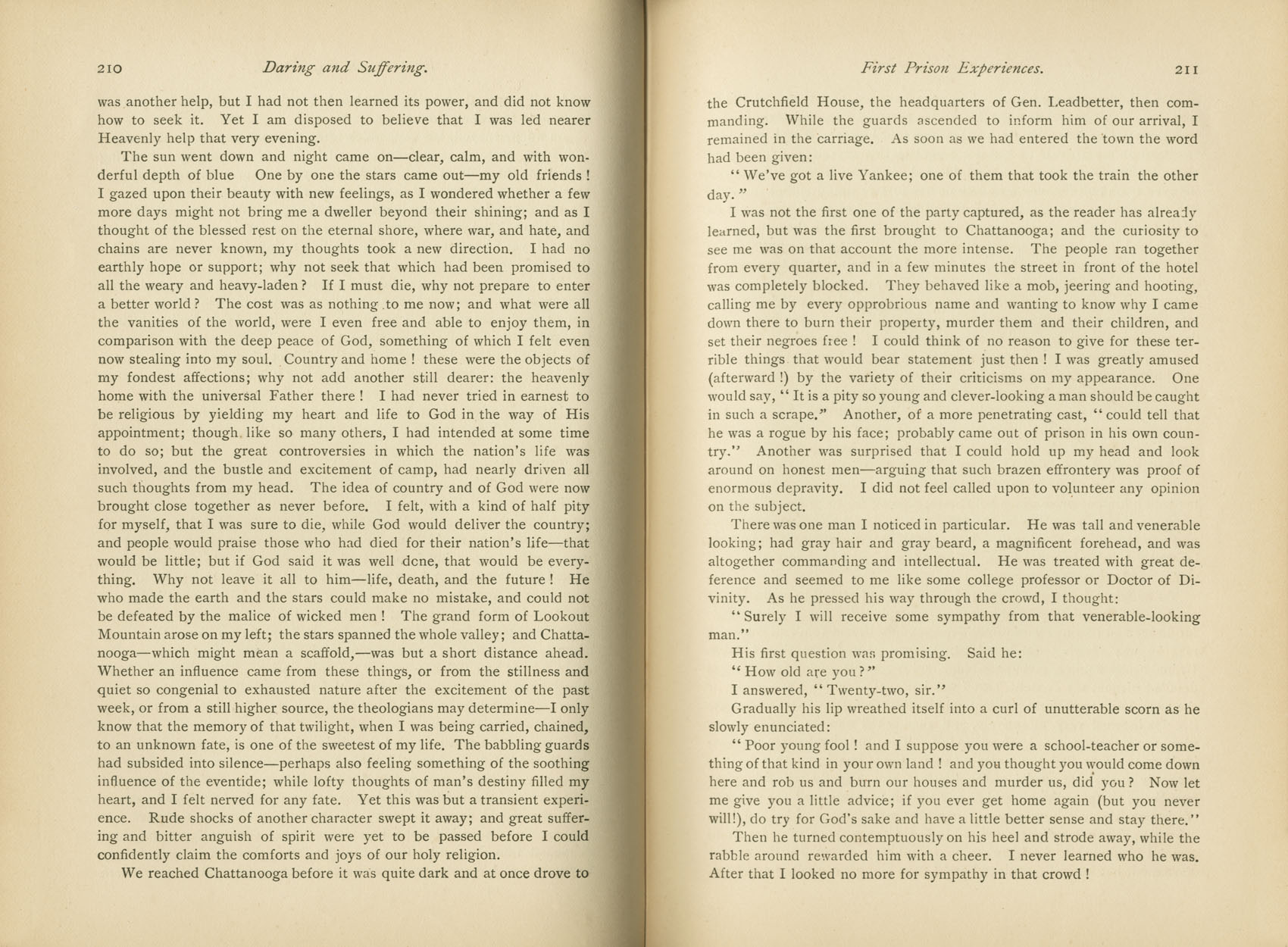 Daring and Suffering