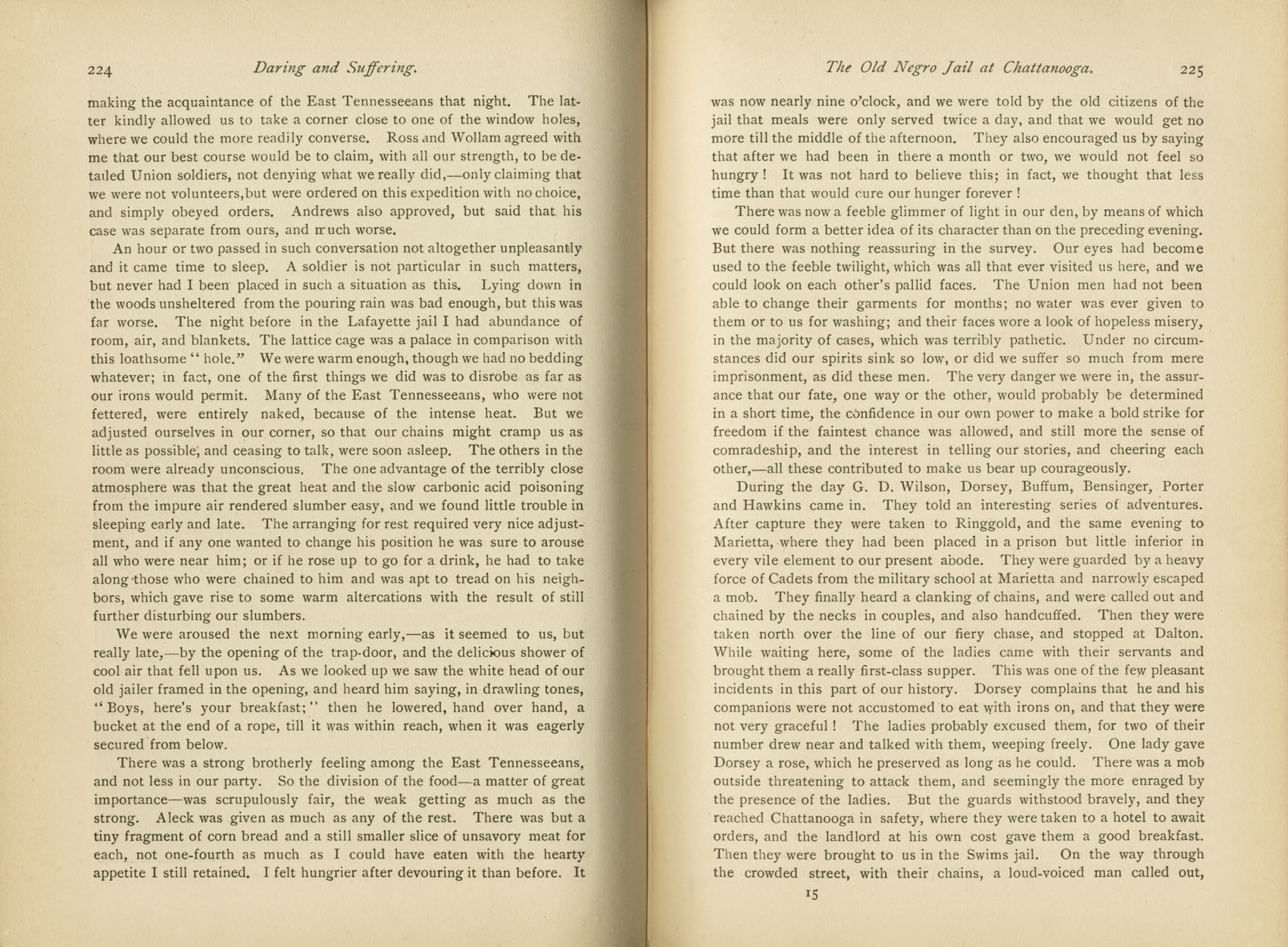 Daring and Suffering