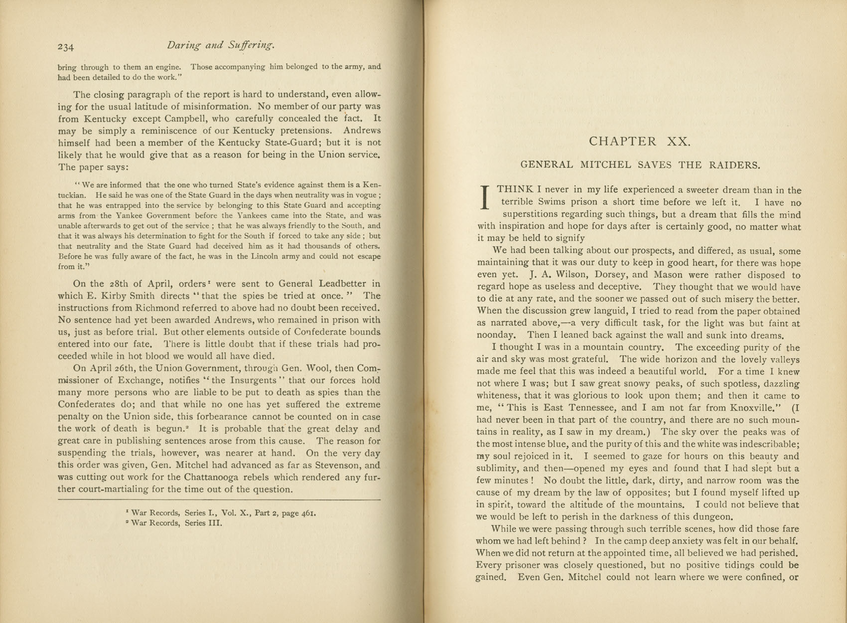 Daring and Suffering