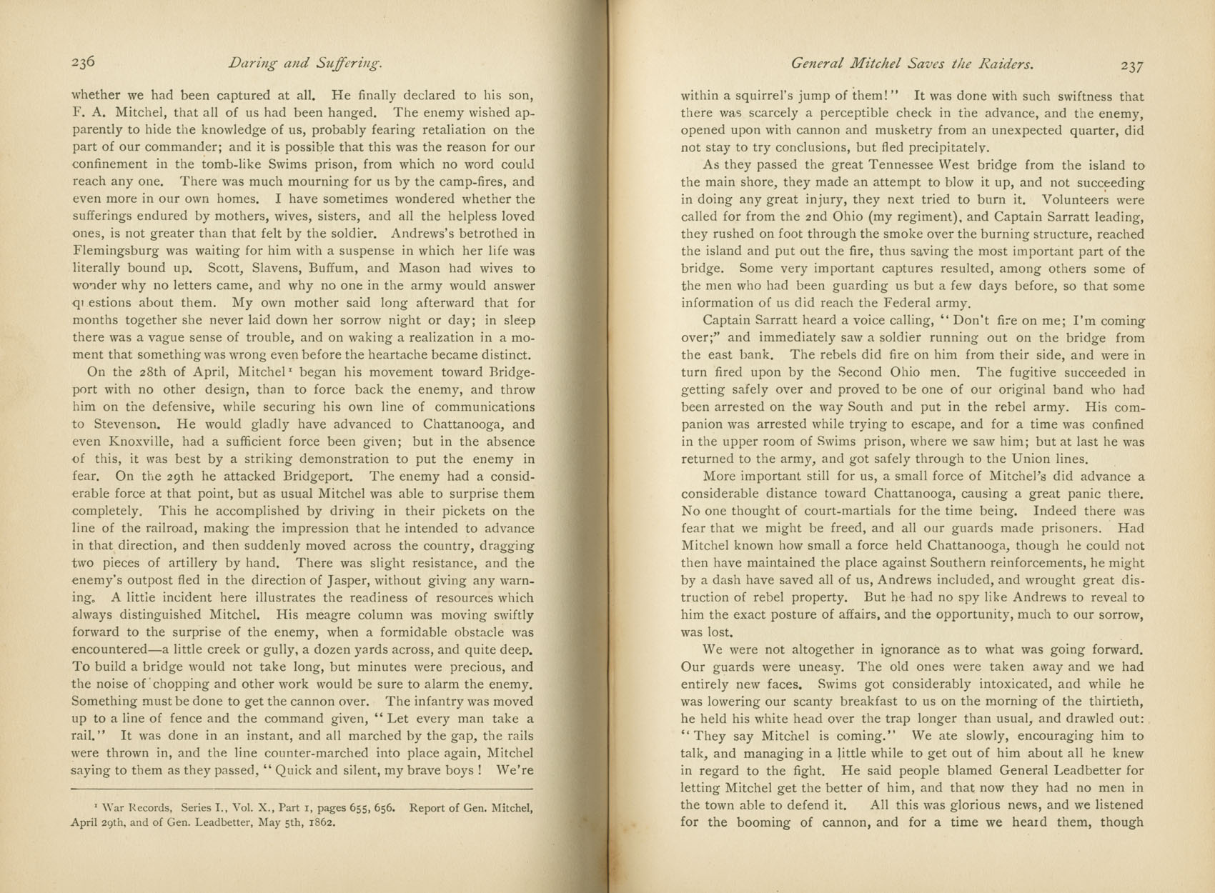 Daring and Suffering