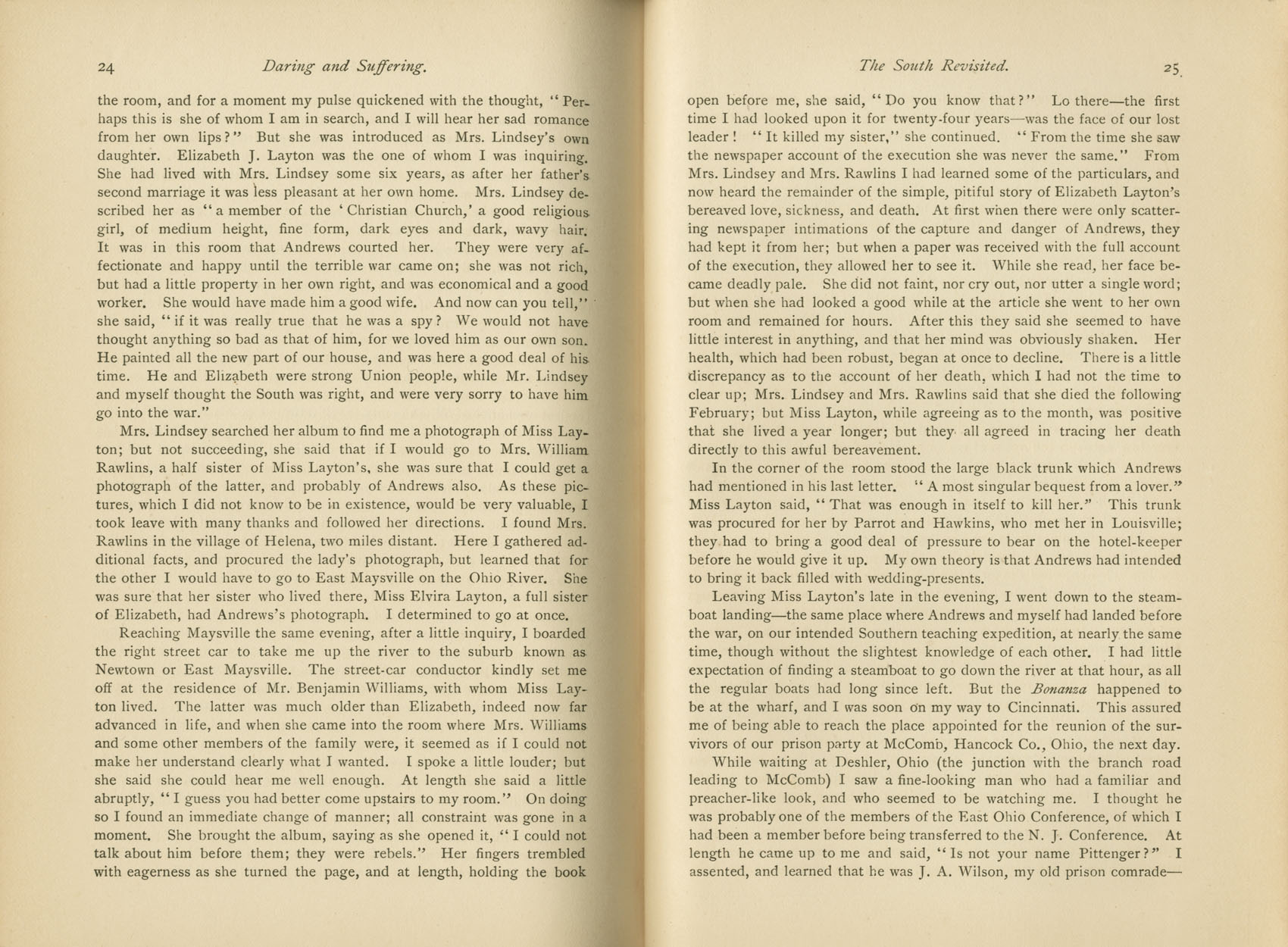 Daring and Suffering