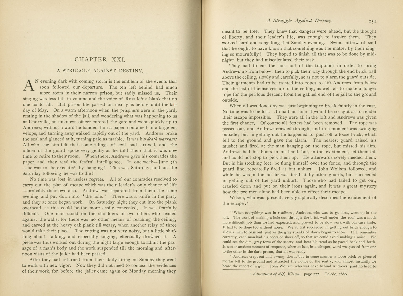 Daring and Suffering