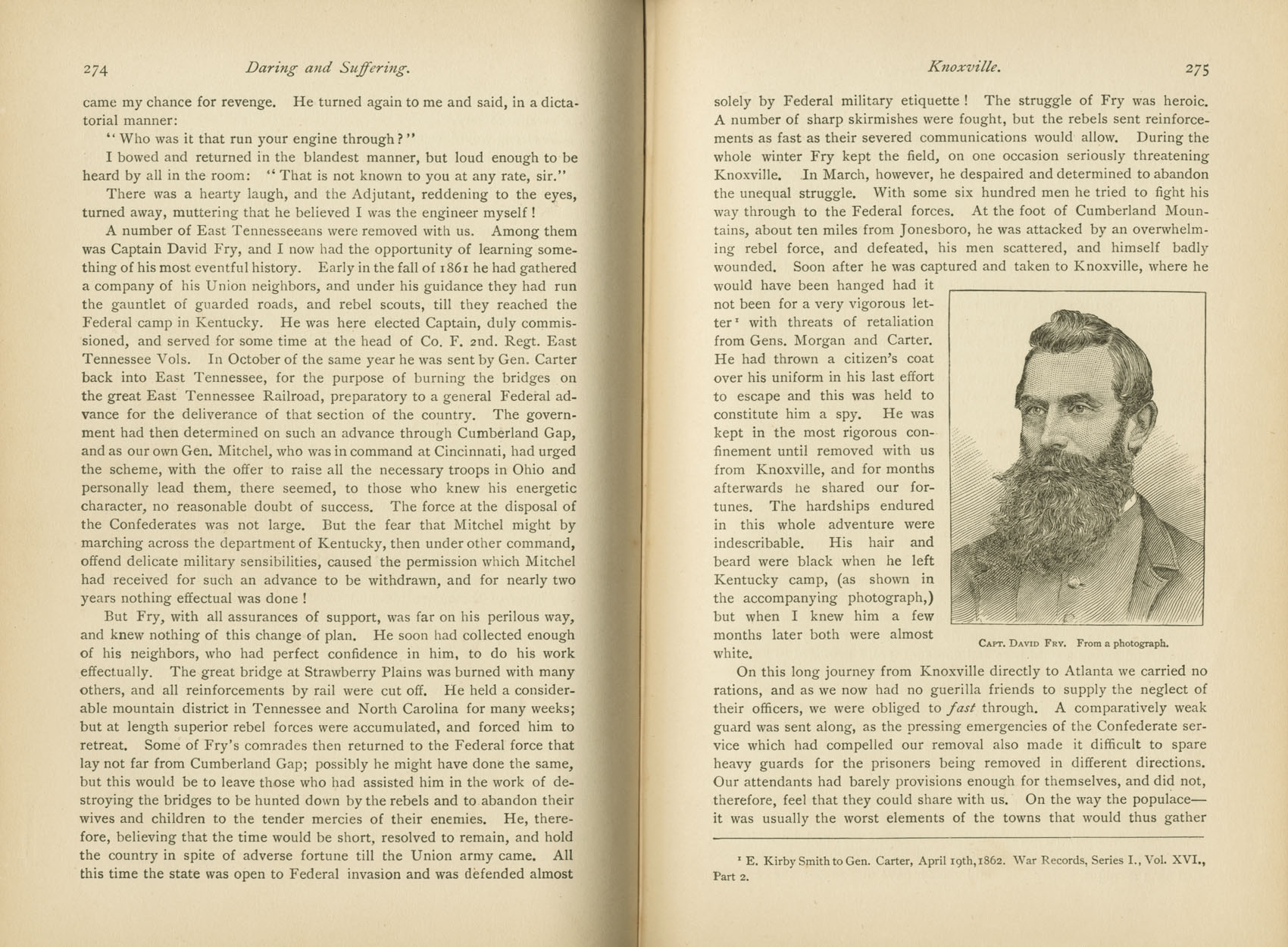 Daring and Suffering