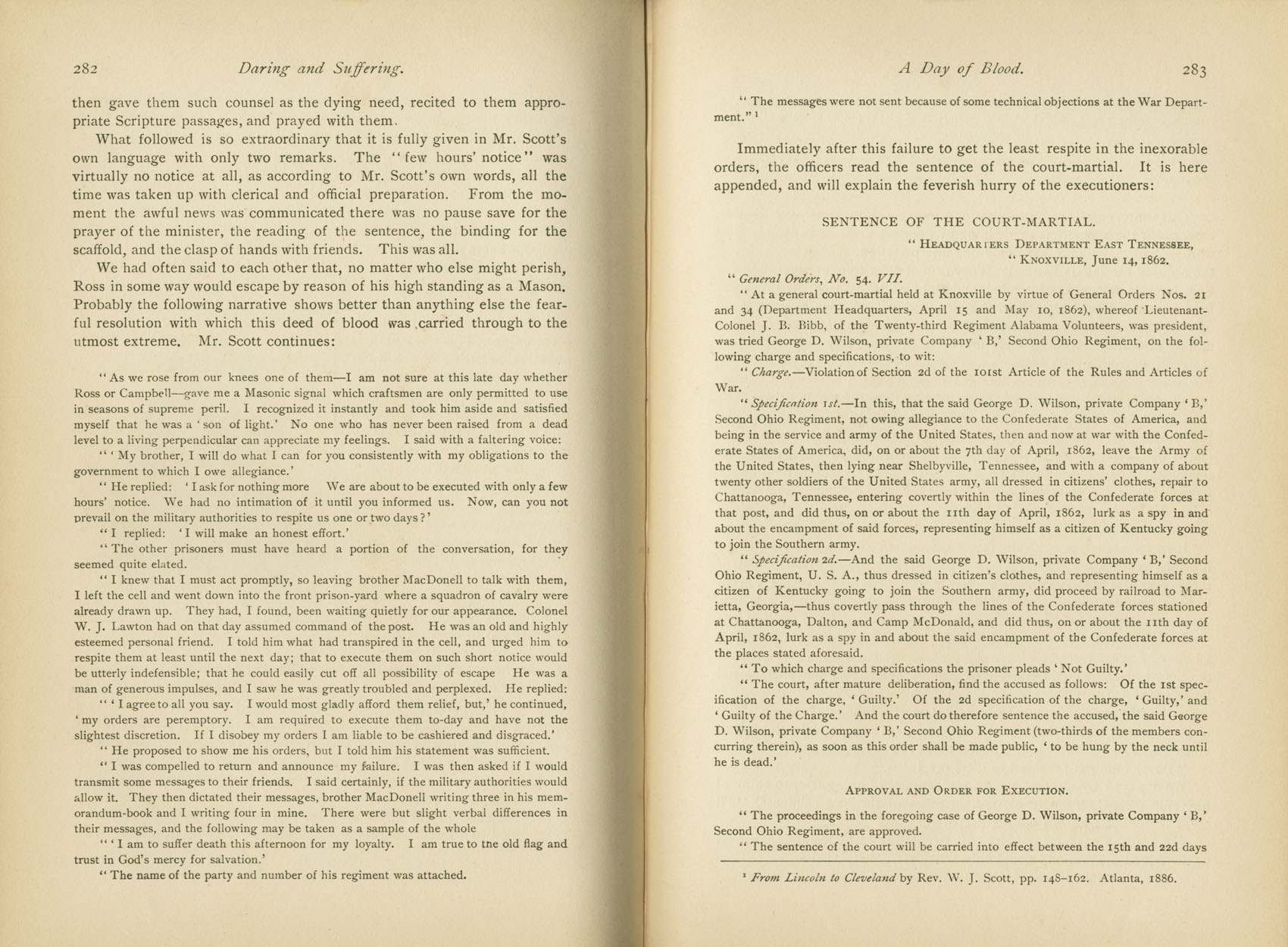 Daring and Suffering