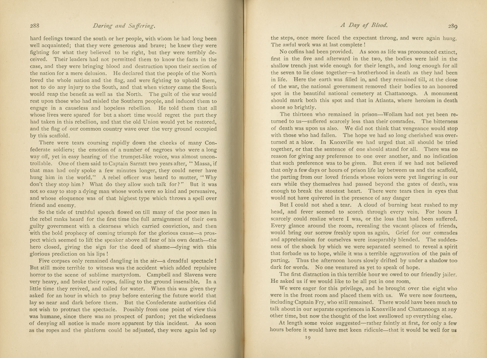 Daring and Suffering