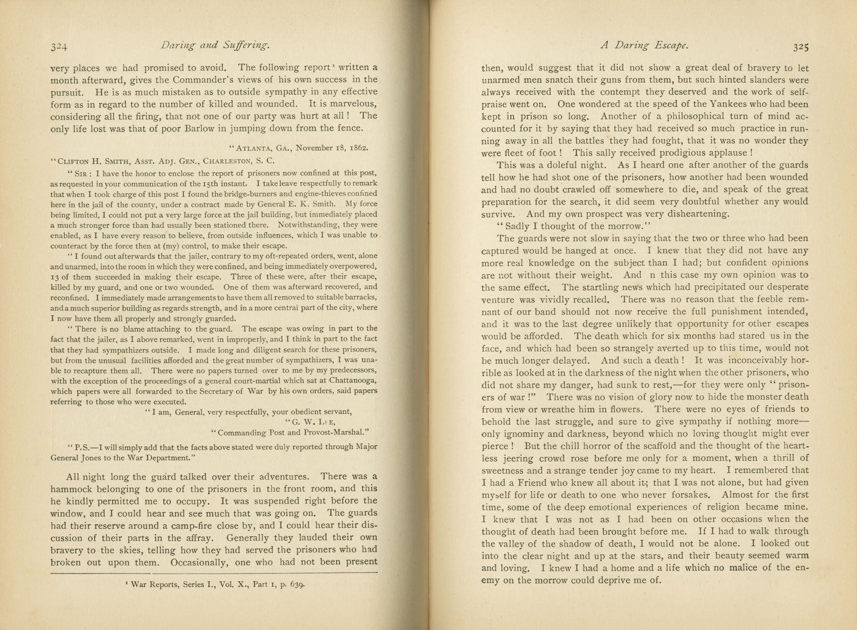 Daring and Suffering