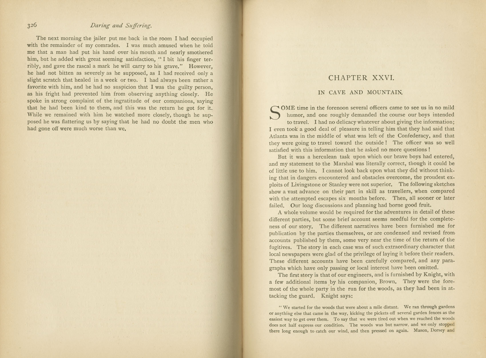 Daring and Suffering