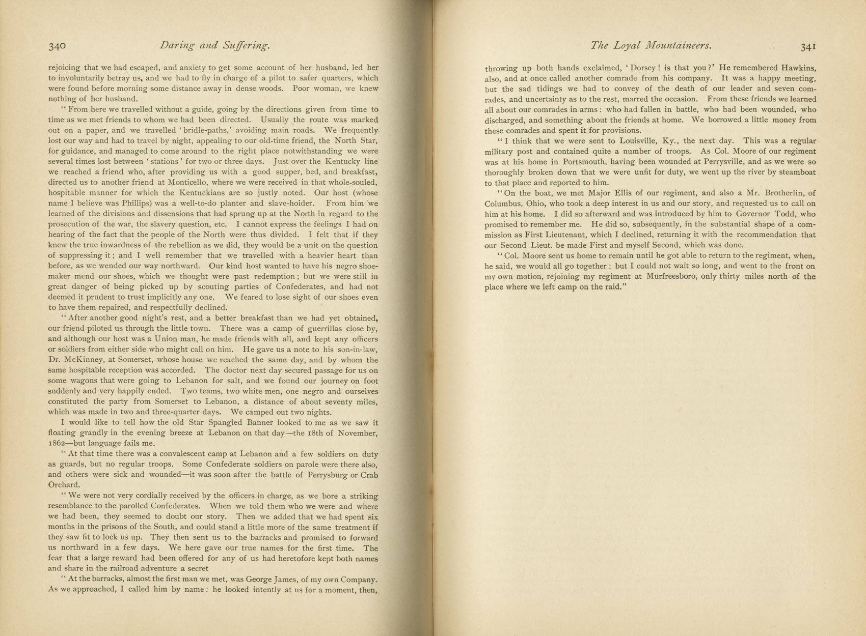 Daring and Suffering