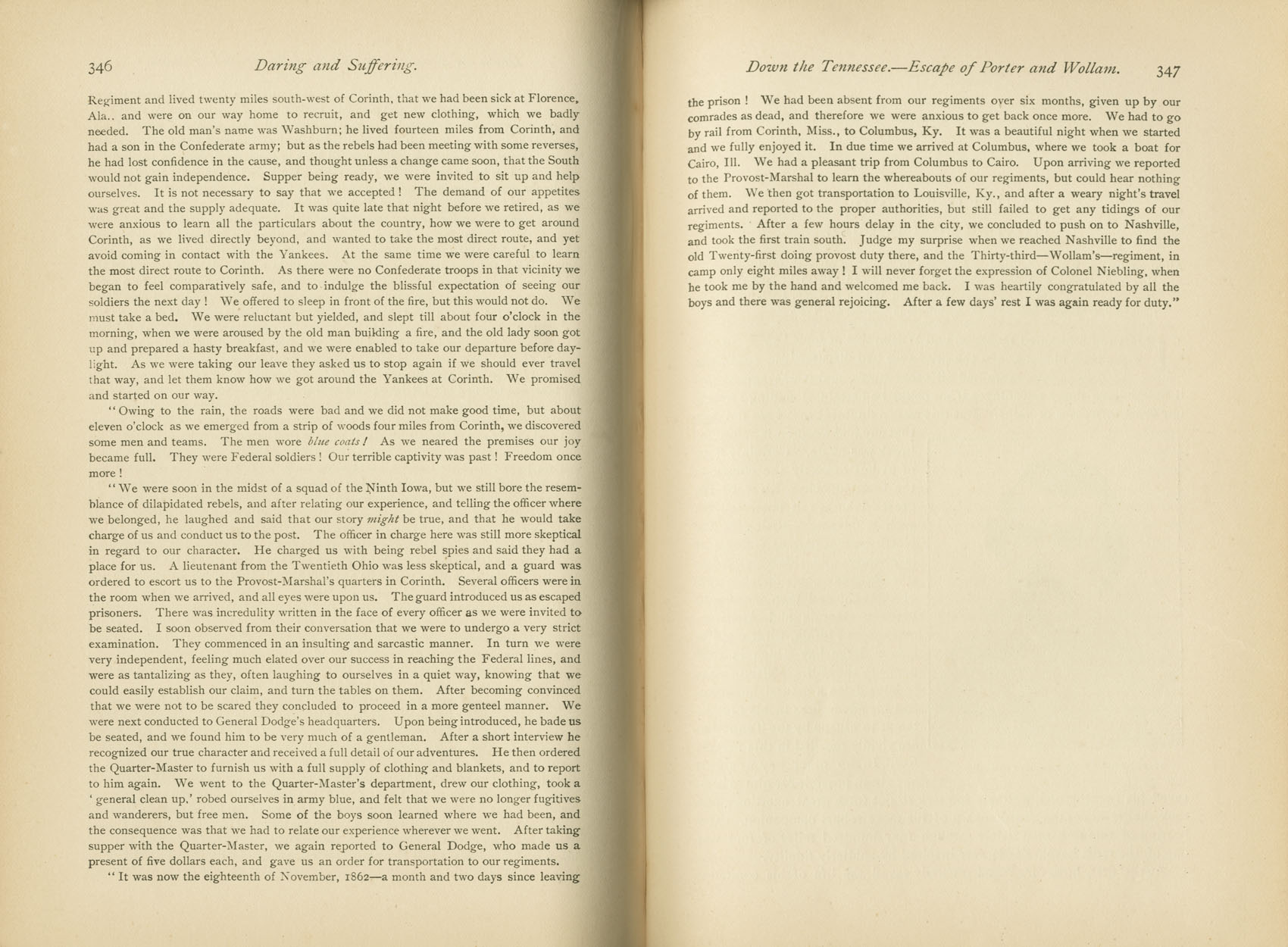 Daring and Suffering