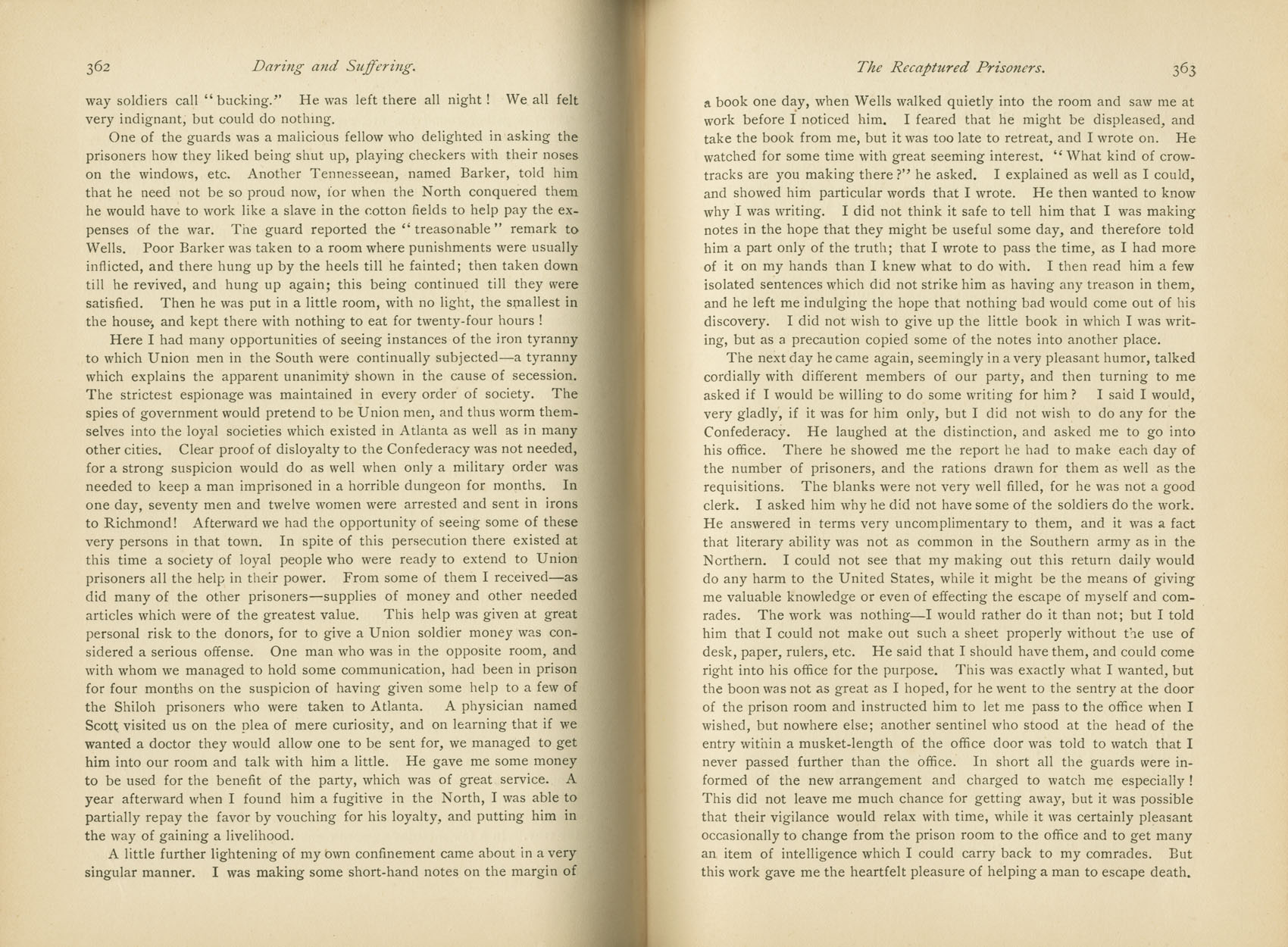 Daring and Suffering