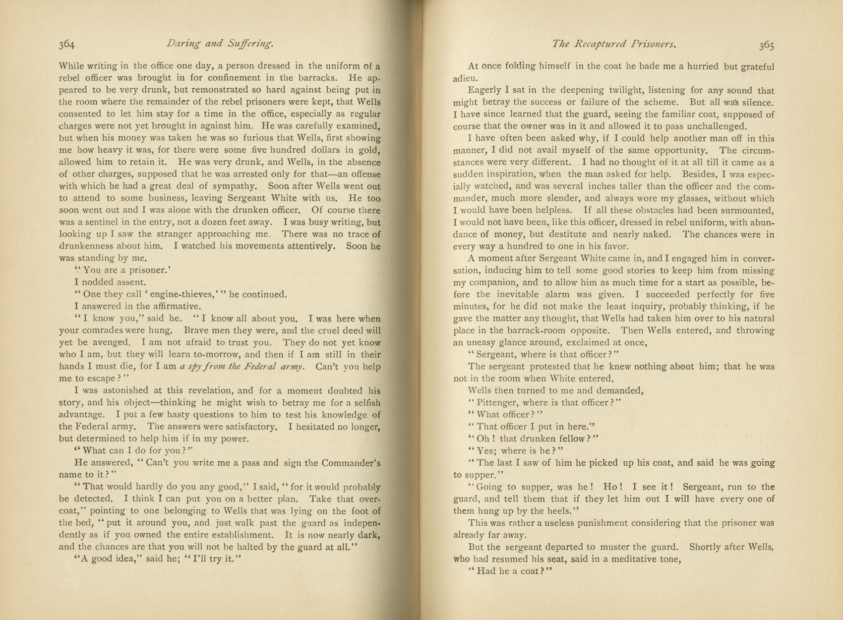 Daring and Suffering