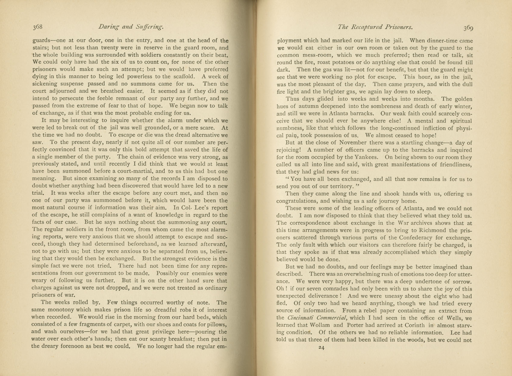 Daring and Suffering