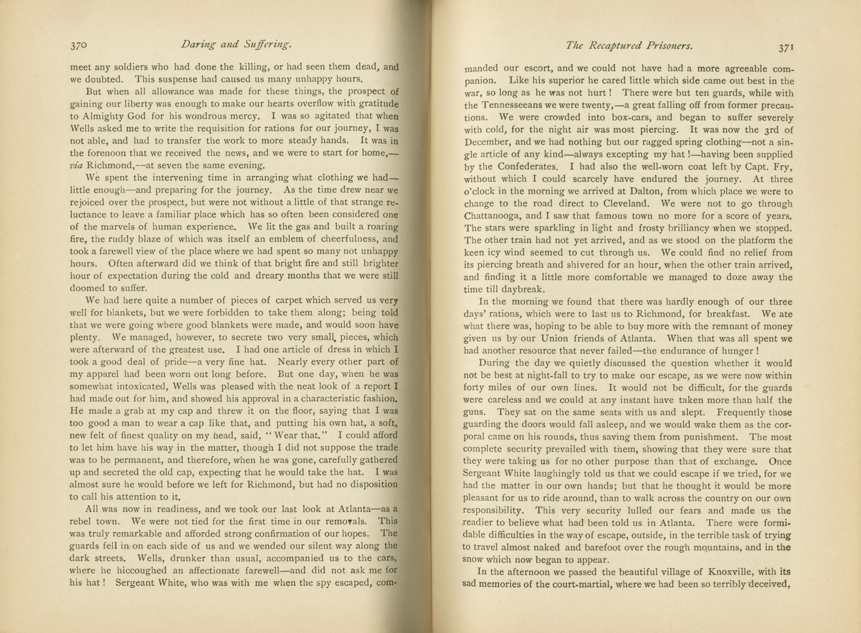 Daring and Suffering