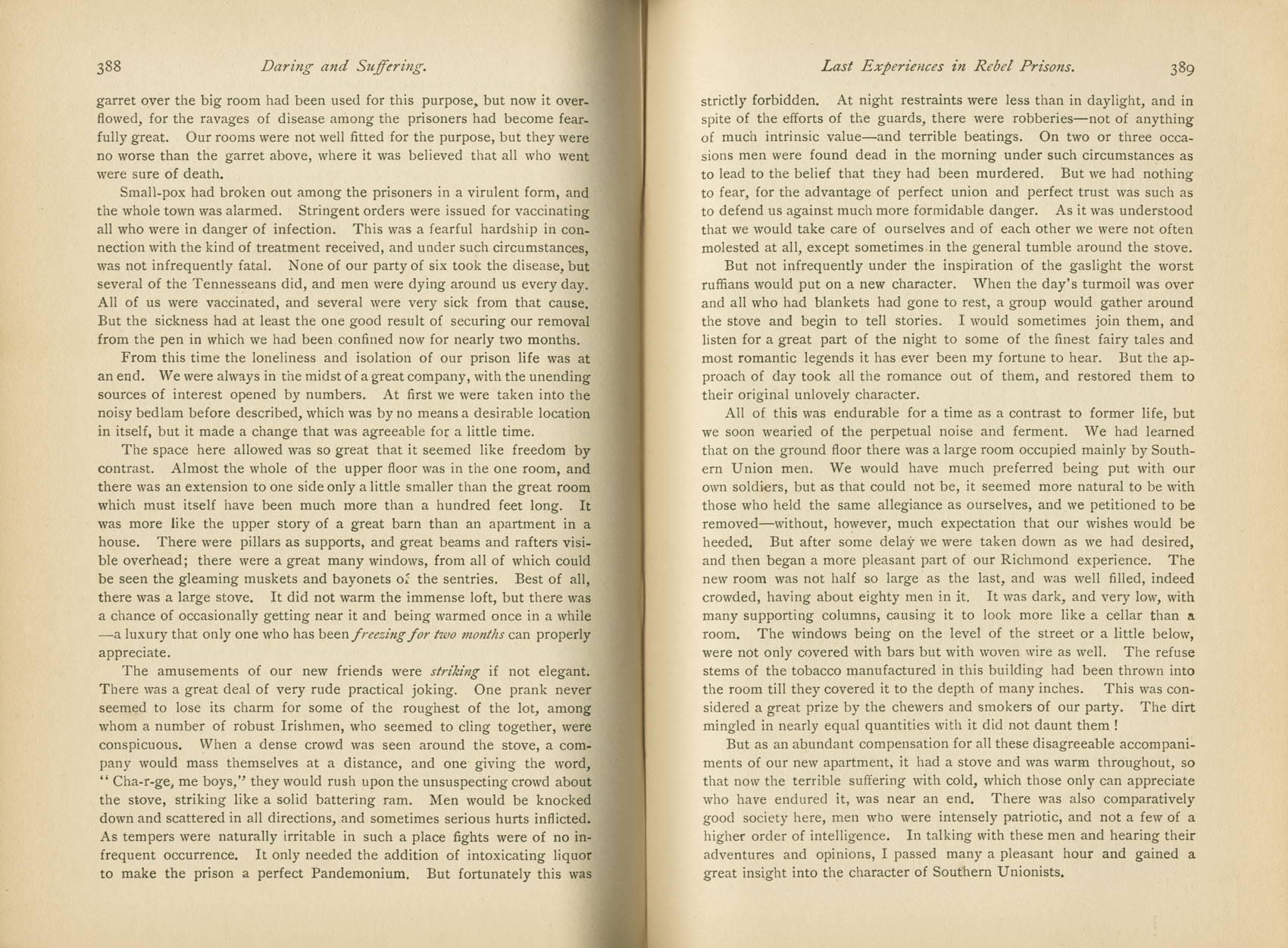 Daring and Suffering