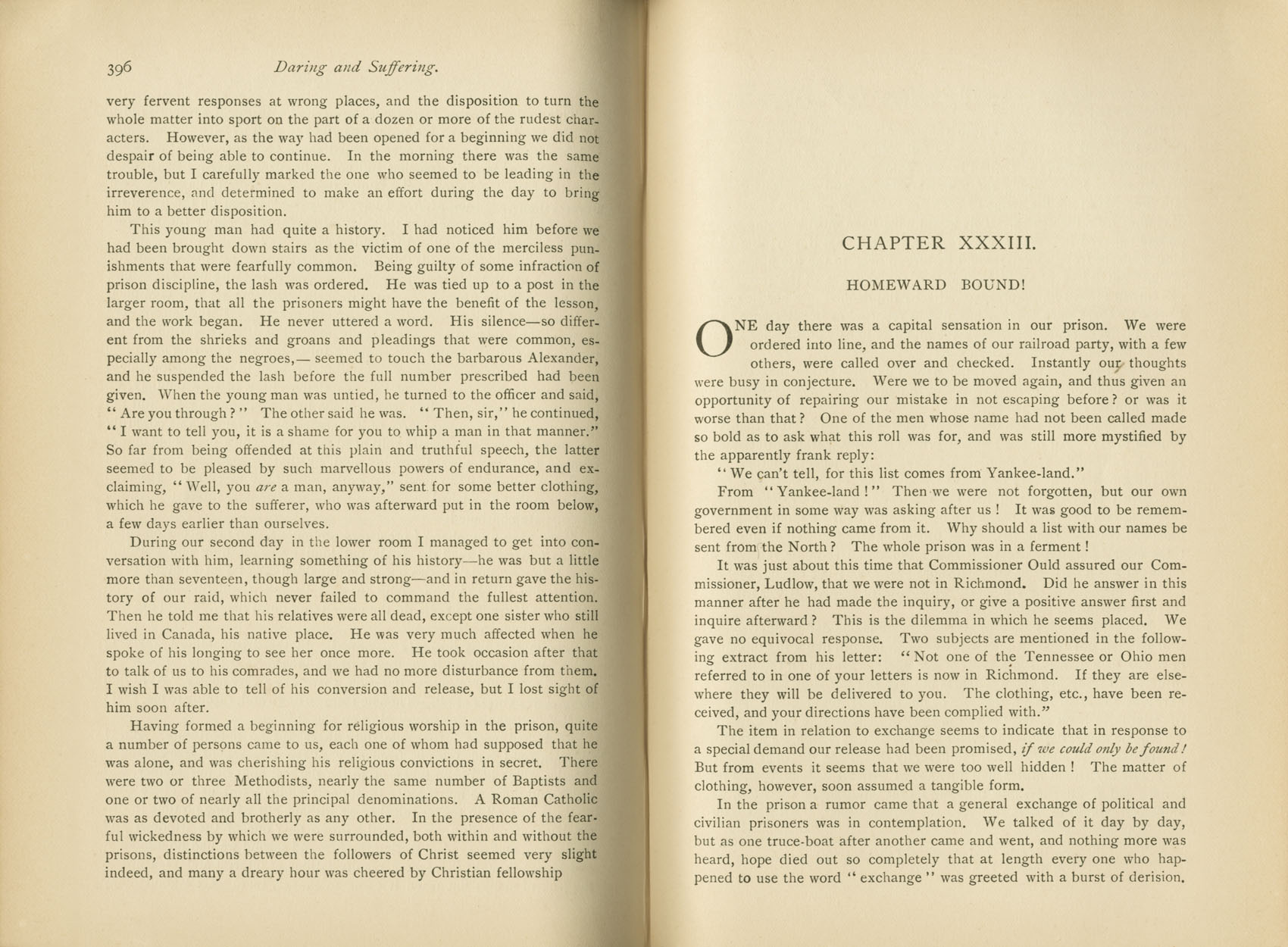 Daring and Suffering