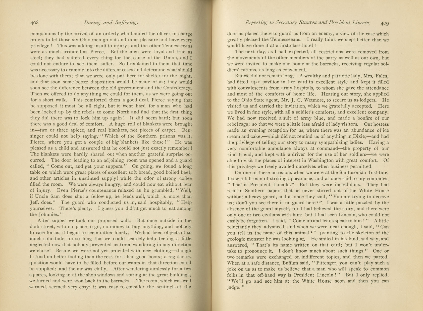 Daring and Suffering