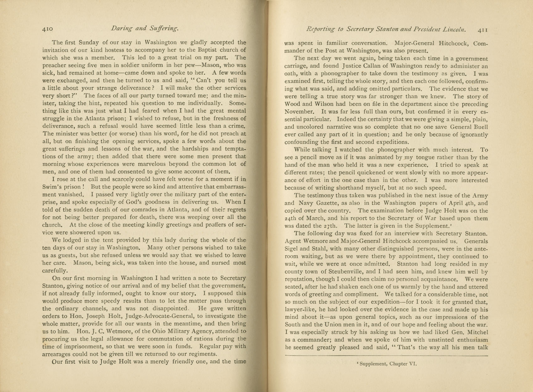 Daring and Suffering