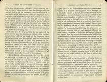 Operation of Trains
