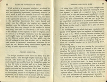 Operation of Trains