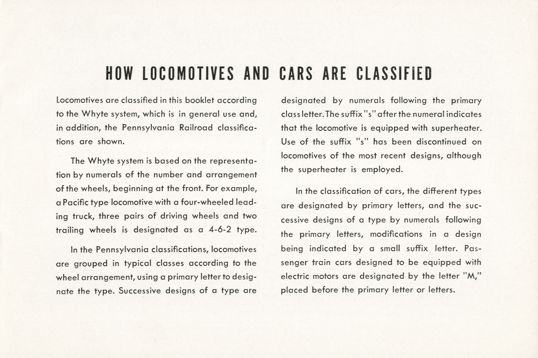 Modern Locomotives and Cars