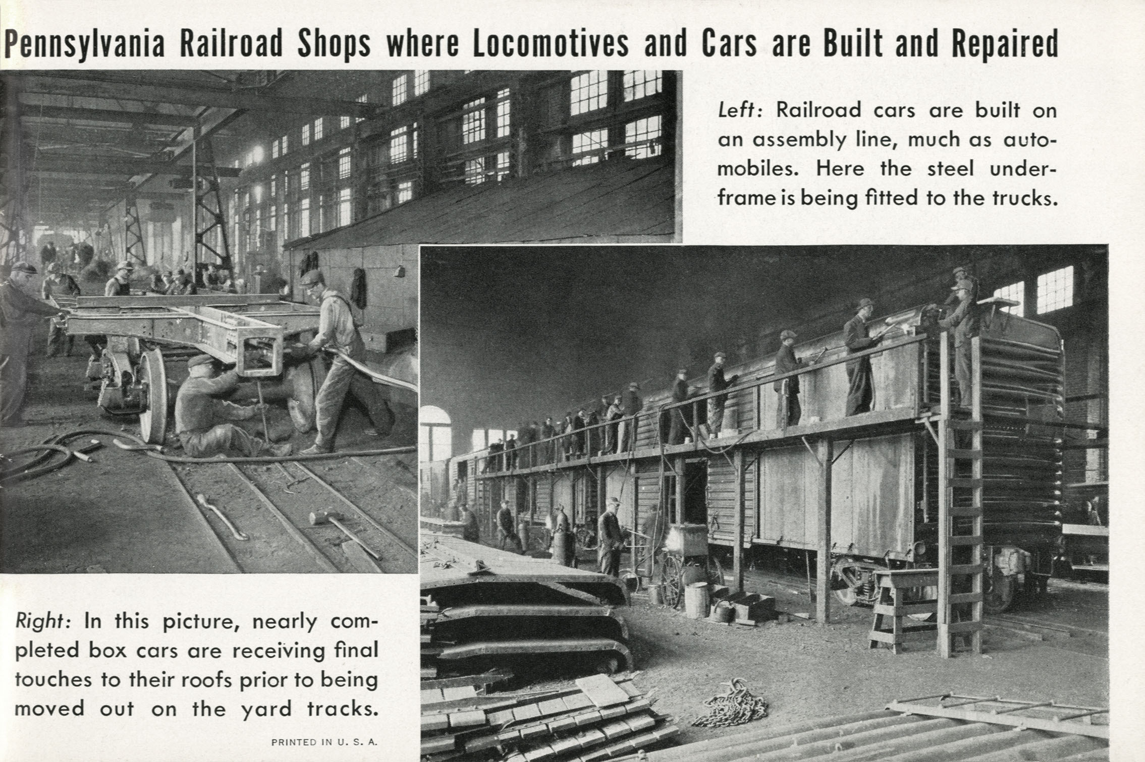 Modern Locomotives and Cars