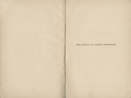 Elements of Railroad Engineering