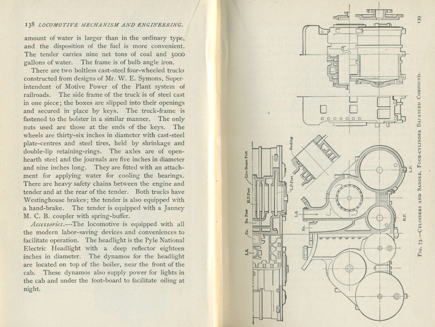 Locomotives: Simple, Compound and Electric
