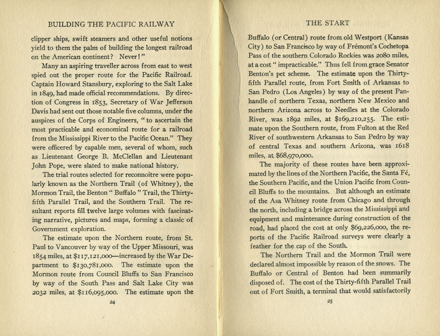 Building the Pacific Railway