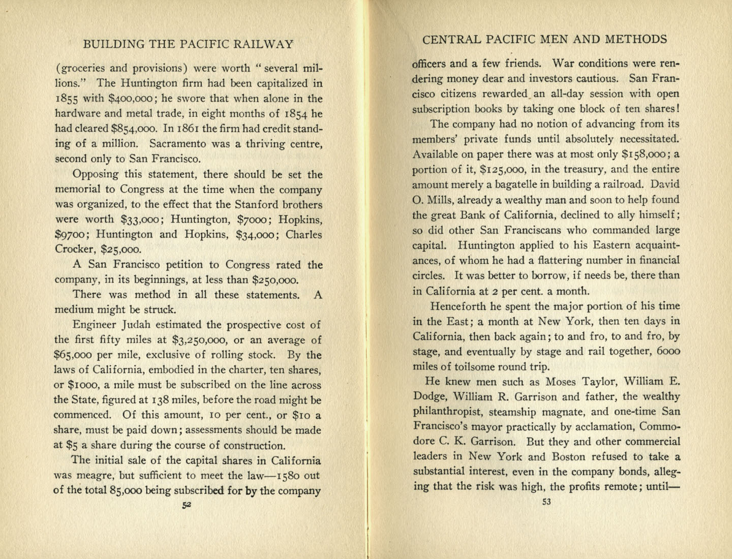 Building the Pacific Railway