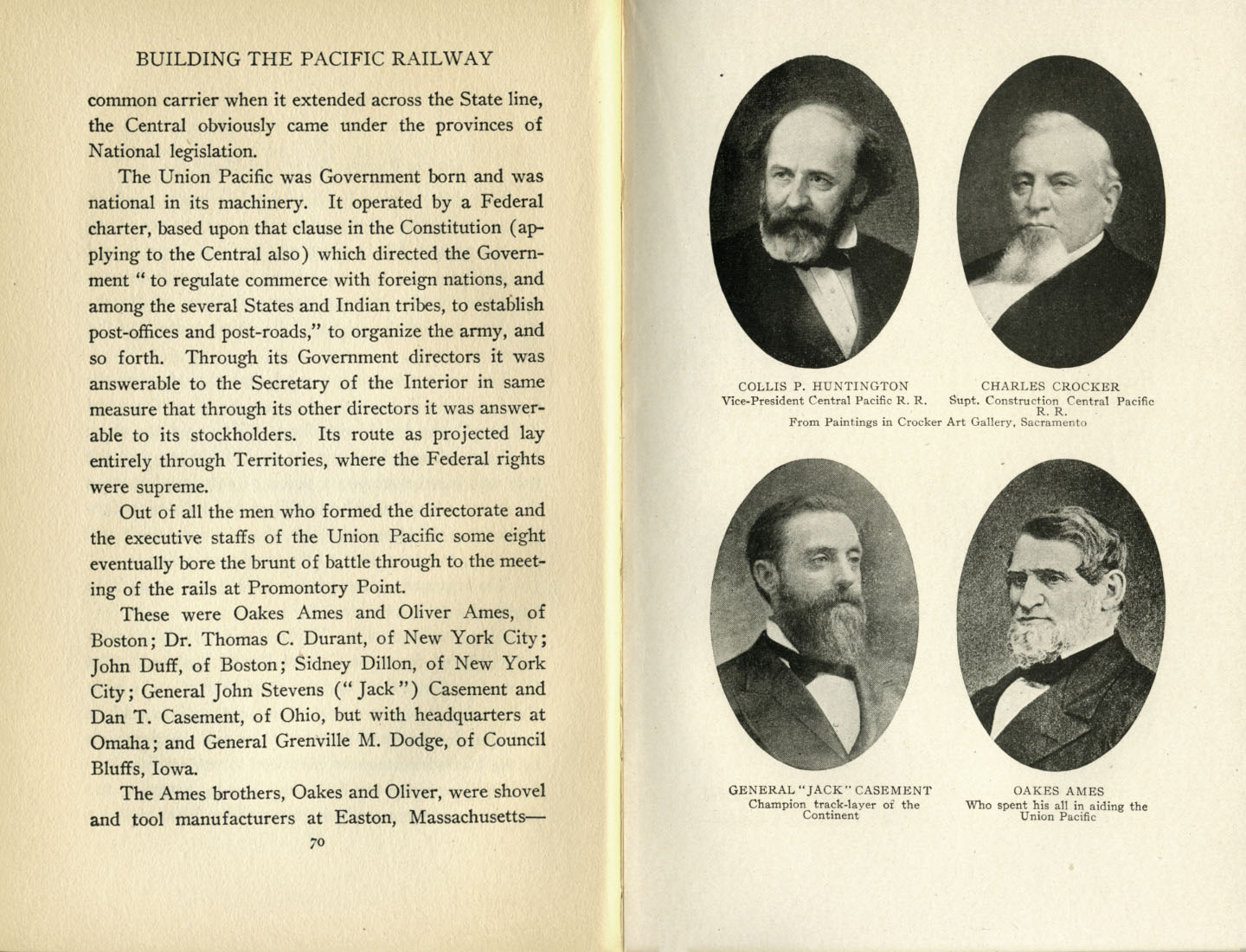 Building the Pacific Railway