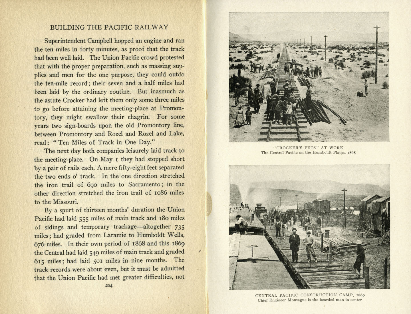 Building the Pacific Railway