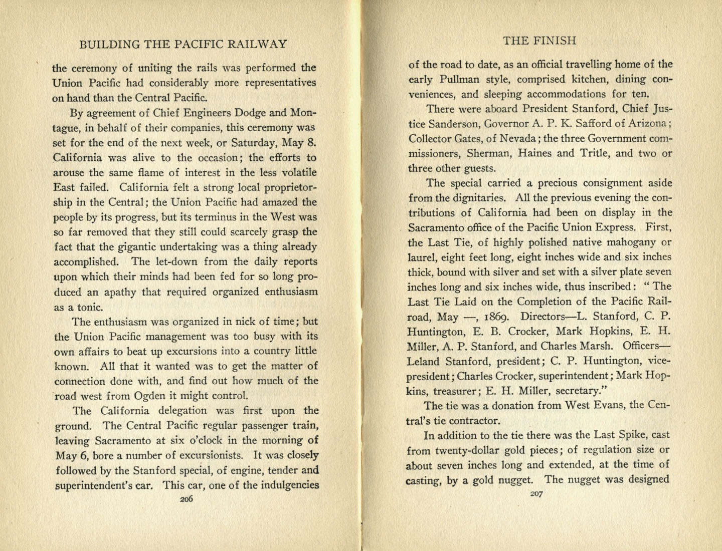 Building the Pacific Railway