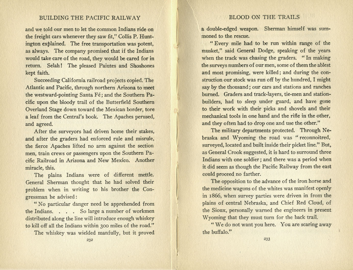 Building the Pacific Railway