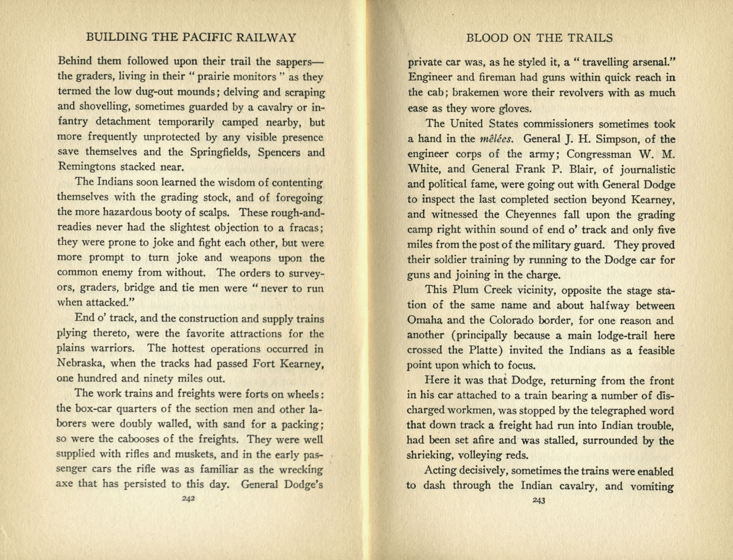 Building the Pacific Railway