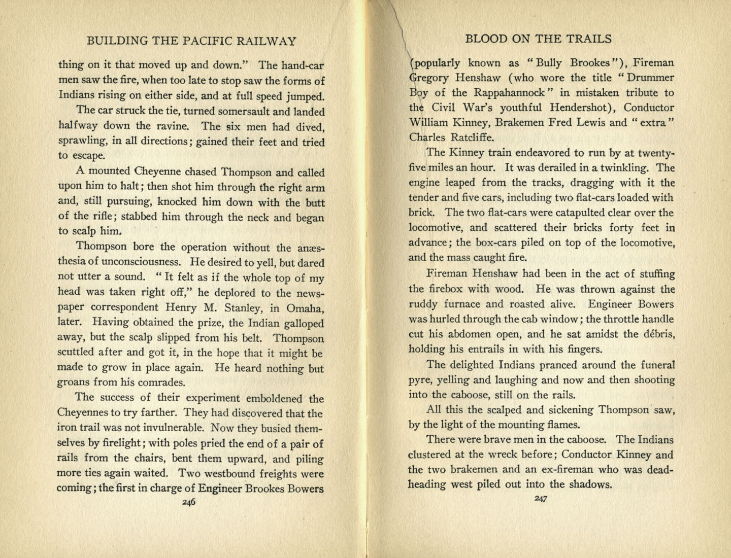 Building the Pacific Railway