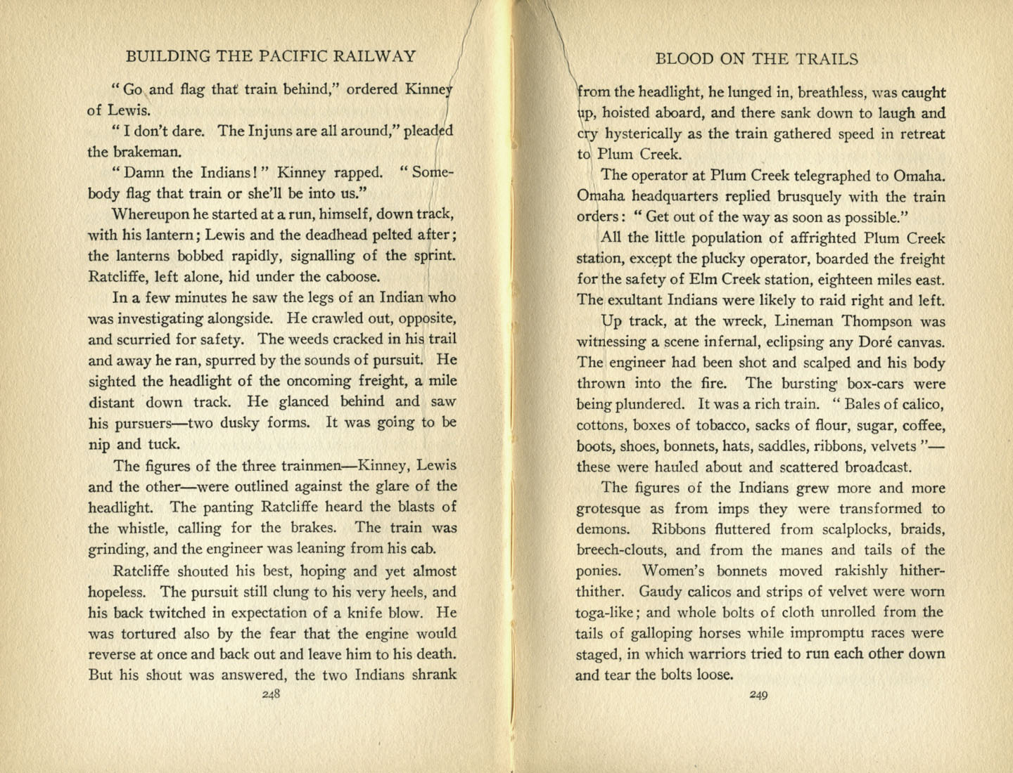 Building the Pacific Railway