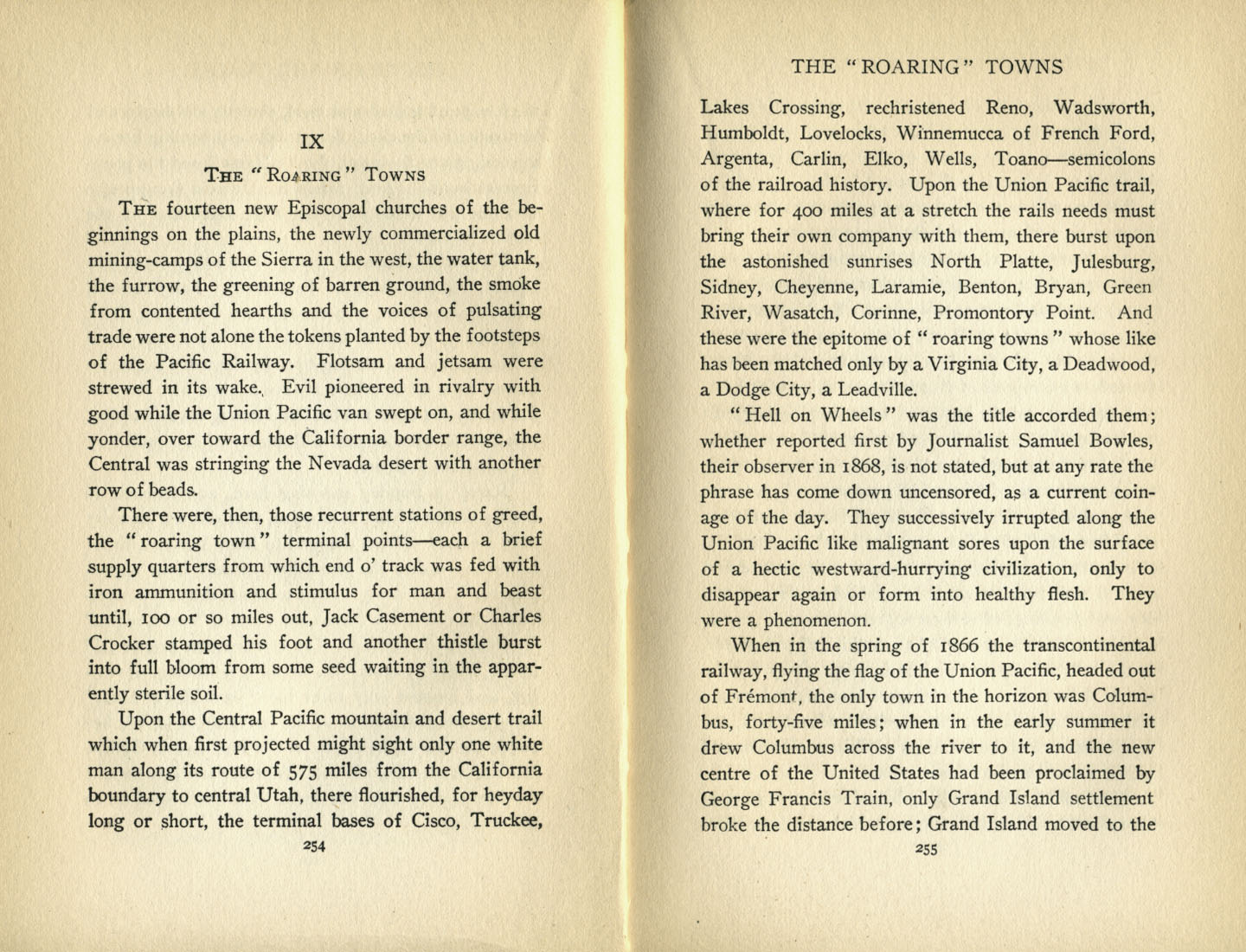 Building the Pacific Railway
