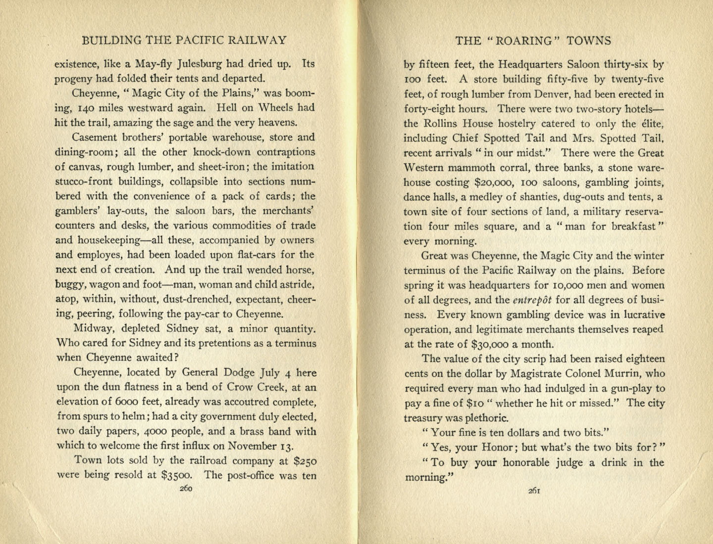 Building the Pacific Railway