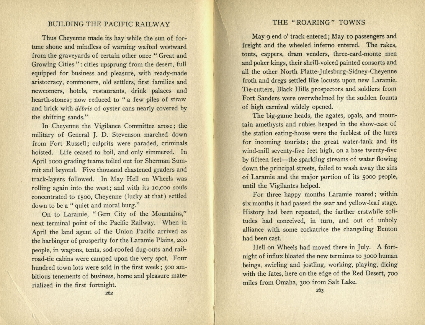 Building the Pacific Railway