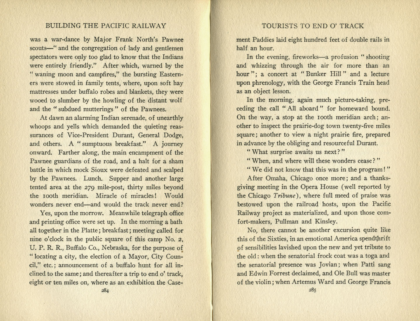 Building the Pacific Railway